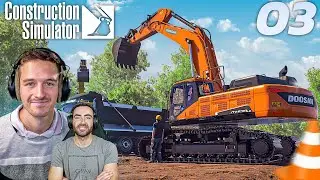 STER-TP RECRUTE POUR CET ÉNORME CHANTIER ! Construction Simulator #3 (