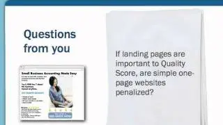 [WEBINAR] Featuring Google: Quality Score in 2013