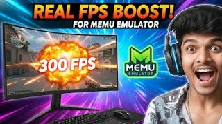 Finally 300 FPS in MEMU! Secret Settings Revealed 😳🎮