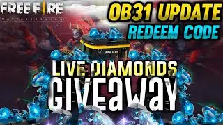 Game not Opening Ob31 update | Redeem code and Diamond giveaway live | Free fire new update 2021