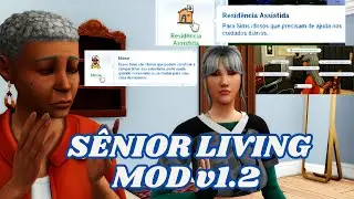MOD SÊNIOR LIVING MOD v1.2  | LAR DE IDOSO  | CONTRATE UM CUIDADOR👨‍🦯THESIMS 4