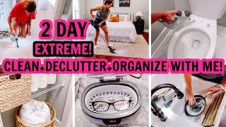 2021 *SUPER EXTREME CLEAN DECLUTTER AND ORGANIZE WITH ME | EXTREME CLEANING MOTIVATION | Amy Darley