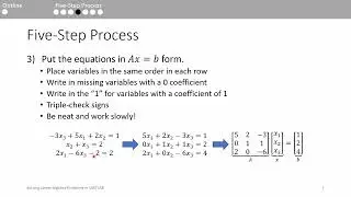 Solving Linear Algebra Problems in MATLAB