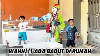 REAKSI KEVIN & KENZI SAAT ADA BADUT DI RUMAH