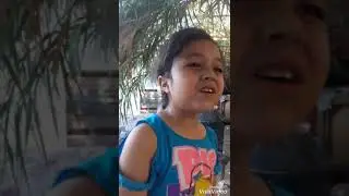 mi sobrina cantando como chakira