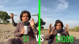 $1 Haircut VS $1000 Haircut [ASMR]