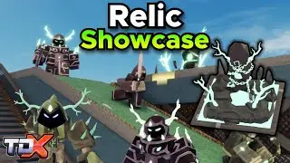 TDX Relic Tower Showcase (Stats + Gameplay) - Tower Defense X Roblox