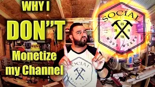 Why I DON'T monetize my YouTube Channel with Google Adsense