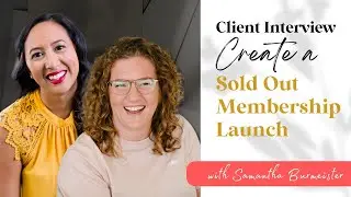 Client Spotlight: Sold Out Membership Launch