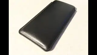 CushCase leather sleeve/case review for iPhone XS Max