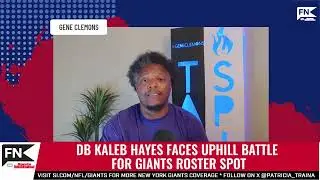 New York Giants Training Camp Preview: DB Kaleb Hayes