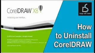 How to uninstall corelDRAW