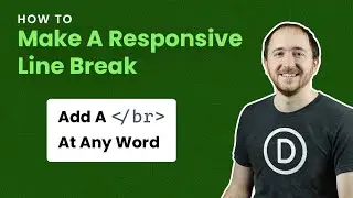 How To Make A Responsive Line Break In Divi Text At A Specific Word Or Screen Size