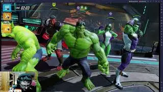 Day 33 - (FTP Lvl56) / We hit Lvl94!! + WAR - Marvel Strike Force