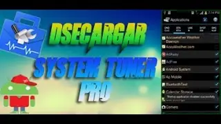 Descargar System Tuner Pro v3.8 APK +Link ( Super Herramienta Y Optimizador Para Android )