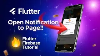 Flutter Firebase Notifications: Open Specific Screen Even When App is Closed!