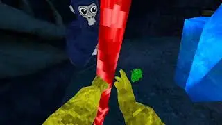 Annoying pink gorrila won't stop following me