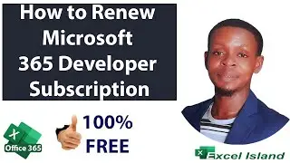 How to Renew Microsoft 365 Developer Subscription for FREE