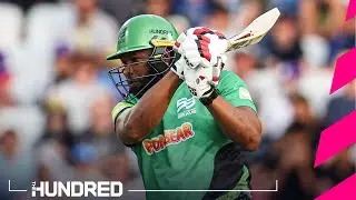 ABSOLUTELY MASSIVE! Kieron Pollard smashes sixes at The Hundred 💪