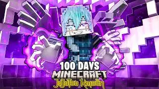 I Survived 100 Days as Mahito in Jujutsu Kaisen Minecraft