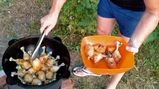 ЭТИ🍗НОЖКИ🍗сведут с ума любого💥гурмана. Блюдо из курицы в казане 🥘