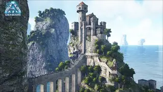 ARK: Genesis - Rock Bridge Castle (Speed Build)