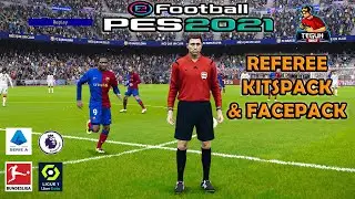 PES 2021 REFEREE KITSERVER V6.5 AIO AND FACEPACK SMOKE PATCH 21.3.7 DLC 7