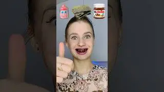 Эксперимент с едой 🤯 А что бы ты съел? 