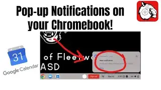 Pop Up Notifications on Chromebooks using Google Calendar