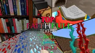 TOP!!! Texture Minecraft PE Faithful 32×32, 64×64,128×128 | version 1.16+