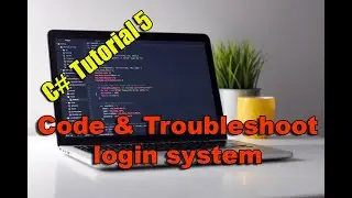 C# with Visual Studio - Coding and debugging Login System