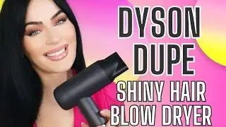 Smooth Shiny Hair ?! Best Blowdryer 2023 !! TYMO AirHype Lite Review DYSON Dupe