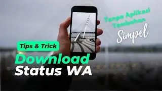 Cara Mudah Download Status WhatsApp Orang Lain Tanpa Aplikasi #tutorial  #simple