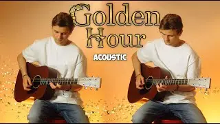 golden hour - JVKE - Acoustic Guitar Instrumental Cover
