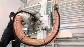 Vertical panel saws/wall saws from HOLZ-HER