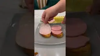 Горячие бутерброды в мини-печи АСМР 😋 Готовлю завтрак 🍳 Hot sandwiches / Breakfast ASMR 💜