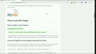 How to Configure Mysql on Docker