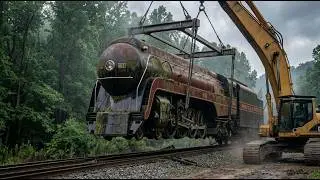 Norfolk & Western 611 | Epic ASMR Steam Locomotive Restoration to Glory