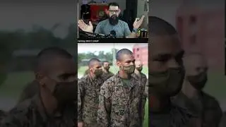Marine Boot Camp with Masks? #military #marines #usmc