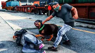 GTA V: 'Franklin meets Chop' Mission on RTX™ Gameplay - [4k] Maximum Settings - RTGI Graphics MOD