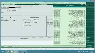 BSID Invoice Transfer From Tally To PPG