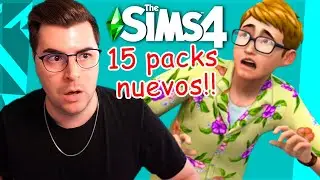 🚨 Los Sims 4 ANUNCIA 15 NUEVOS PACKS para los próximos 12 meses