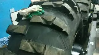 Поставил бортоповоротный вездеход на колëса.