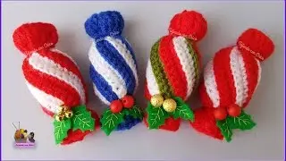 Tutorial amigurumi - Caramelo navideño