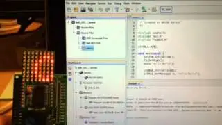 8x8LED HELLO WORLD