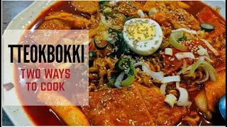 TTEOKBOKKI (2 WAYS TO COOK)| Samgyupsal with Honesa Seven