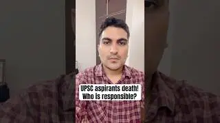 UPSC aspirants death #upsc #upsccoaching #oldrajendranagar #news #delhi #vikasdivyakirtisir #rausias