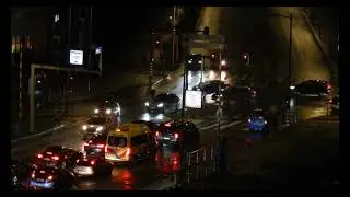 Avondspits in Rotterdam