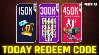 ffws redeem code today/redeem code ffws 2021/free fire redeem code today/450k live watching rewards