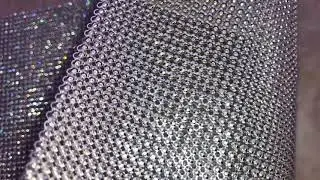 Кристальная ткань Swarovski